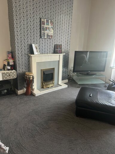 1 bed ground floor apartment/flat