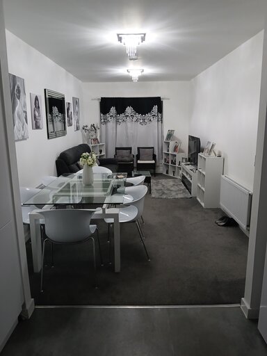1 bed ground floor apartment/flat