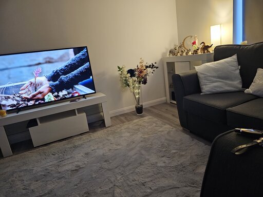1 bed ground floor apartment/flat