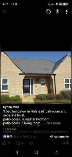 3 bed bungalow