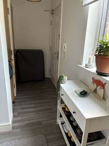 1 bed ground floor apartment/flat