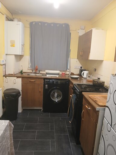 1 bed ground floor apartment/flat