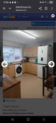 2 bed house