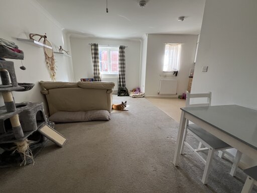 1 bed ground floor apartment/flat