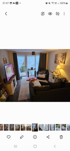 1 bed ground floor apartment/flat