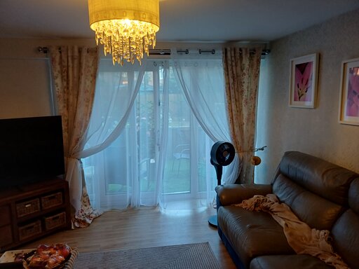 1 bed ground floor apartment/flat