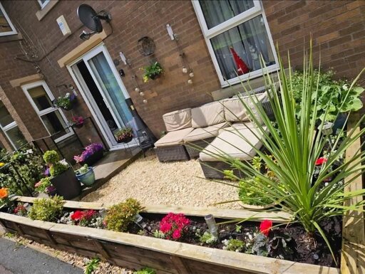 1 bed ground floor apartment/flat