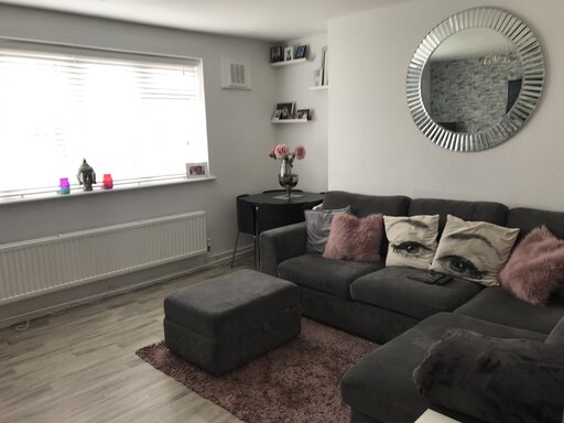 2 bed ground floor apartment/flat